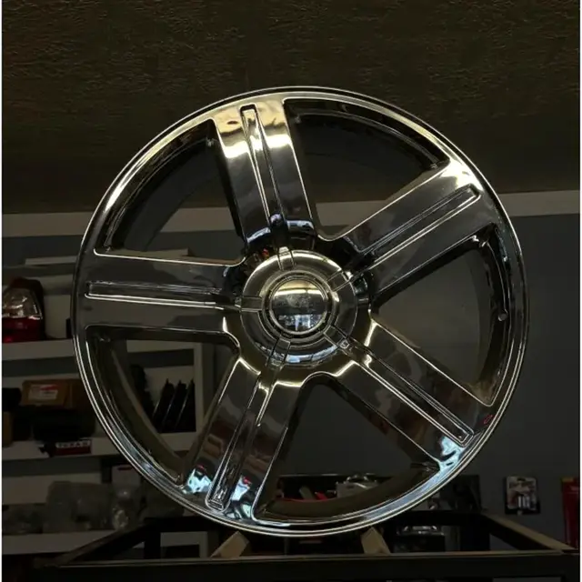 Texas edition chrome wheel